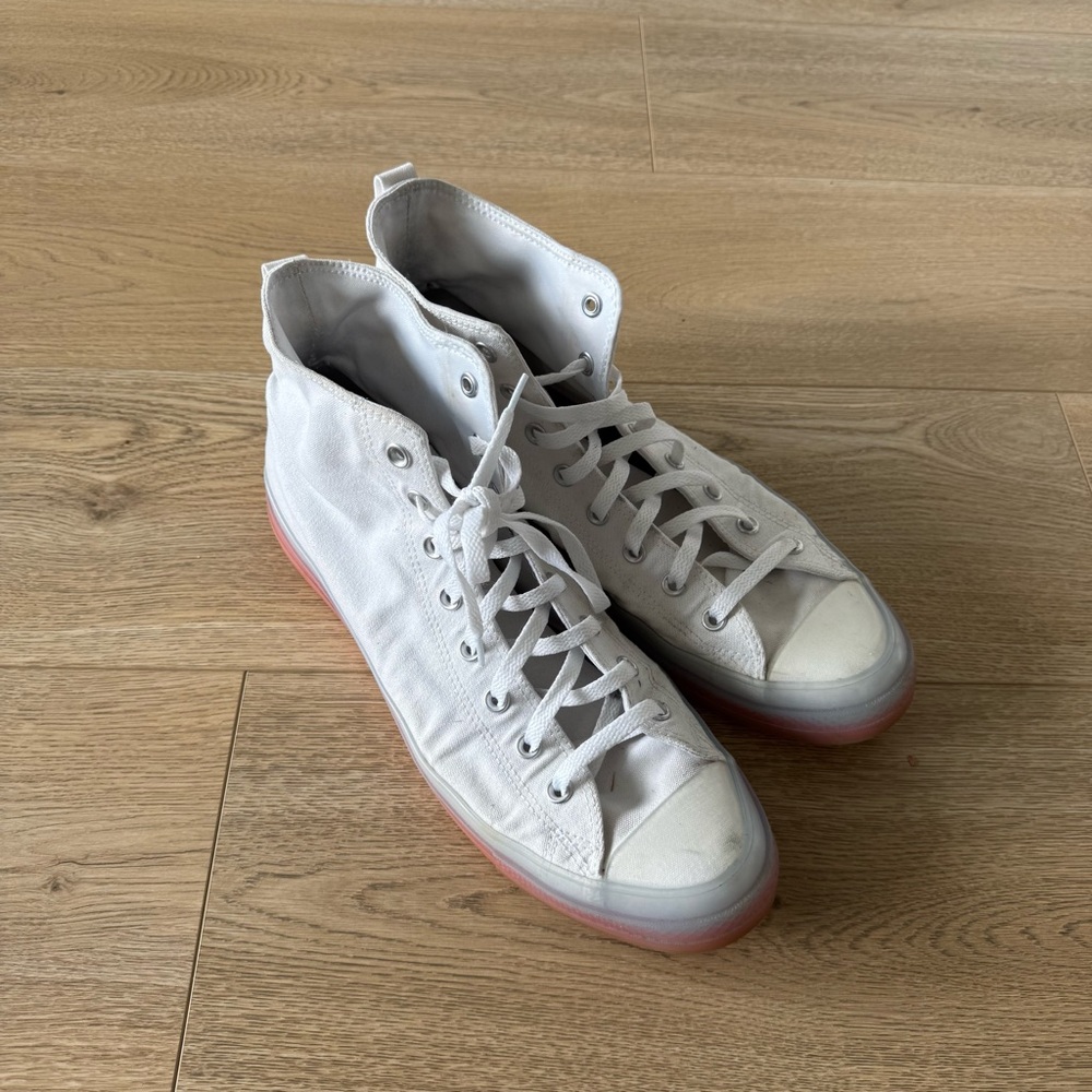 Converse Chuck Taylor Canvas Sneakers Mens 13 White